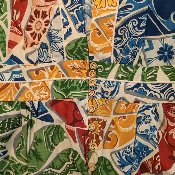 Farm Rio Tropical Jumpsuit SIZE LARGE - Picture 8 of 8